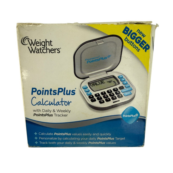 Weight Watchers PointsPlus Calculator with Box and Manuals Diet Tracker Tool - Picture 10 of 10